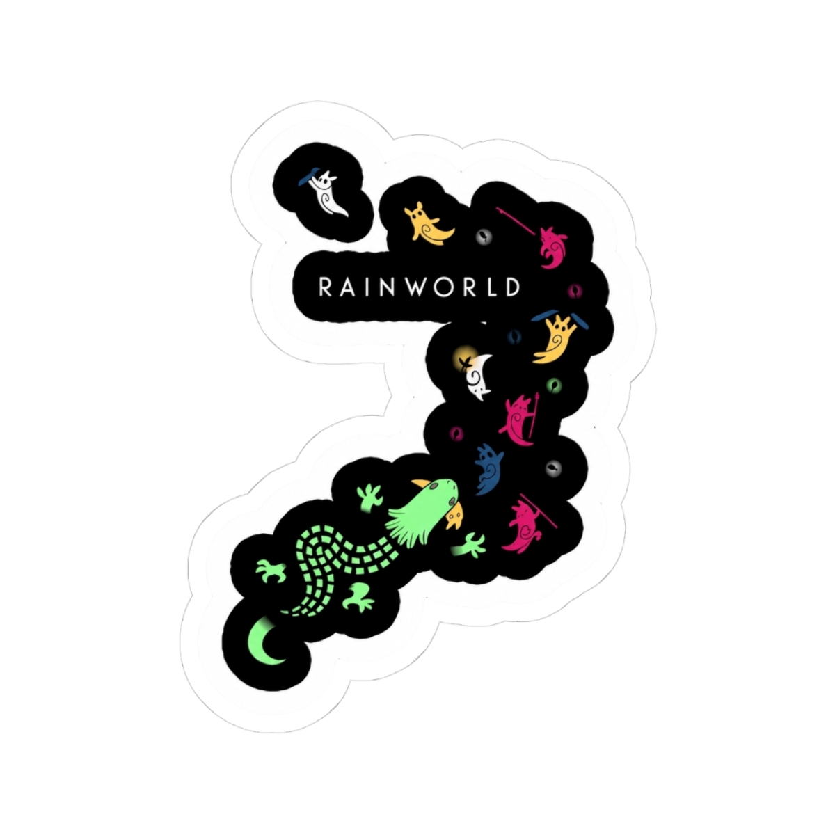 Rain World Merch Sticker
