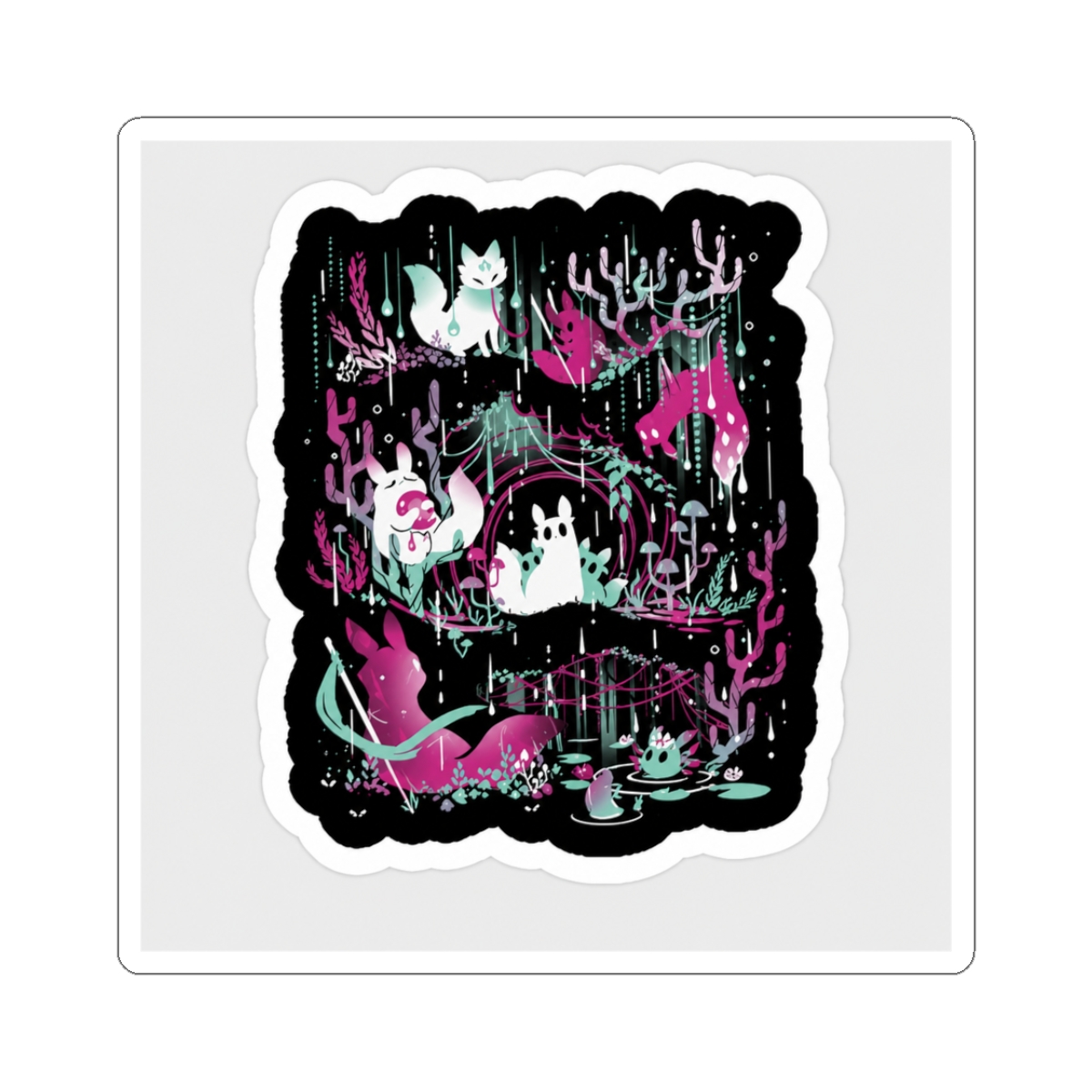 rain world merch Sticker - Official stickers merchandise