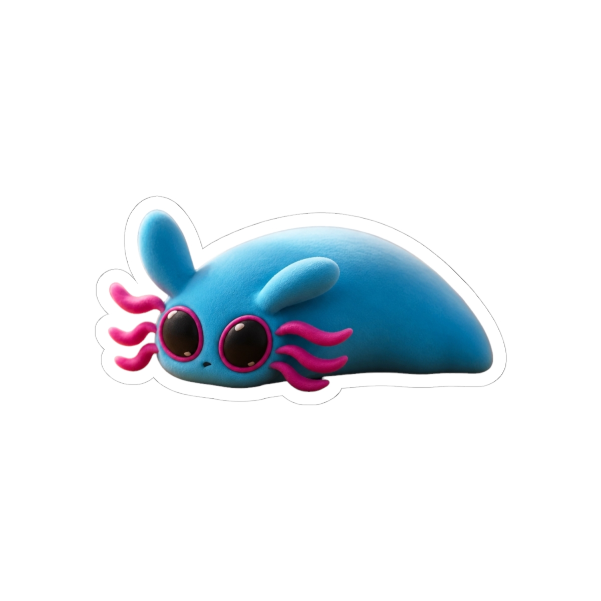Rain World Scug - Rivulet (Ravioli) Sticker - alternate angle 1, merchandise