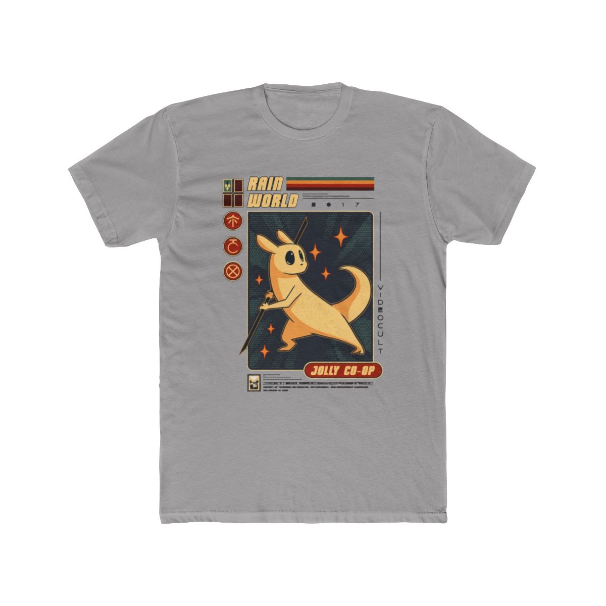 Retro Slugcat - Rain World T Shirt - alternate angle 2, merchandise