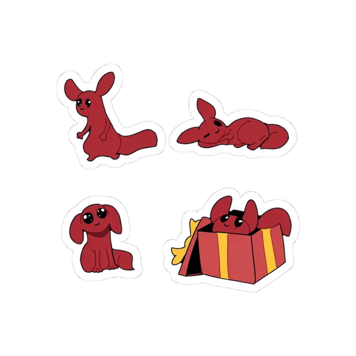 Rain World slugcat [red pack] - Official Creator merchandise