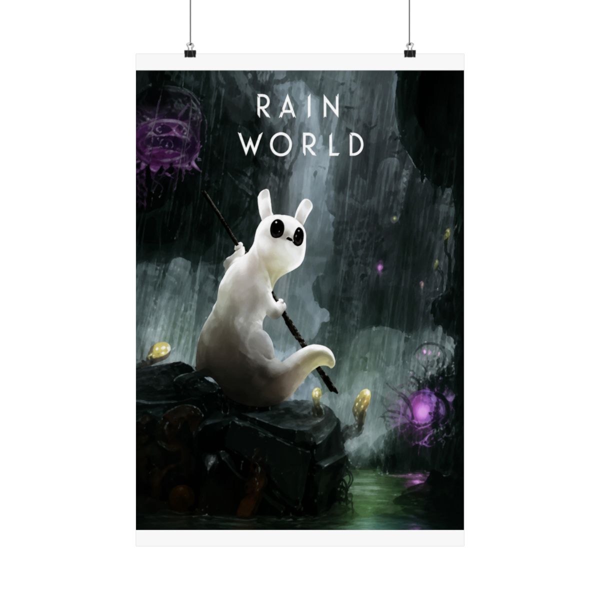 Abstract Poster | Minimalist Wall Art Print | Rain World - Official posters merchandise