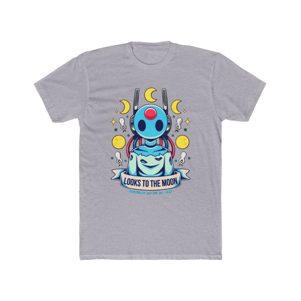 Looks to the Moon T Shirt - Rain World - Rainworld - Slugcat - Indie Game Shirt - Video Game Shirt - Gamer Tee - Gaming - Video Game - alternate angle 5, merchandise