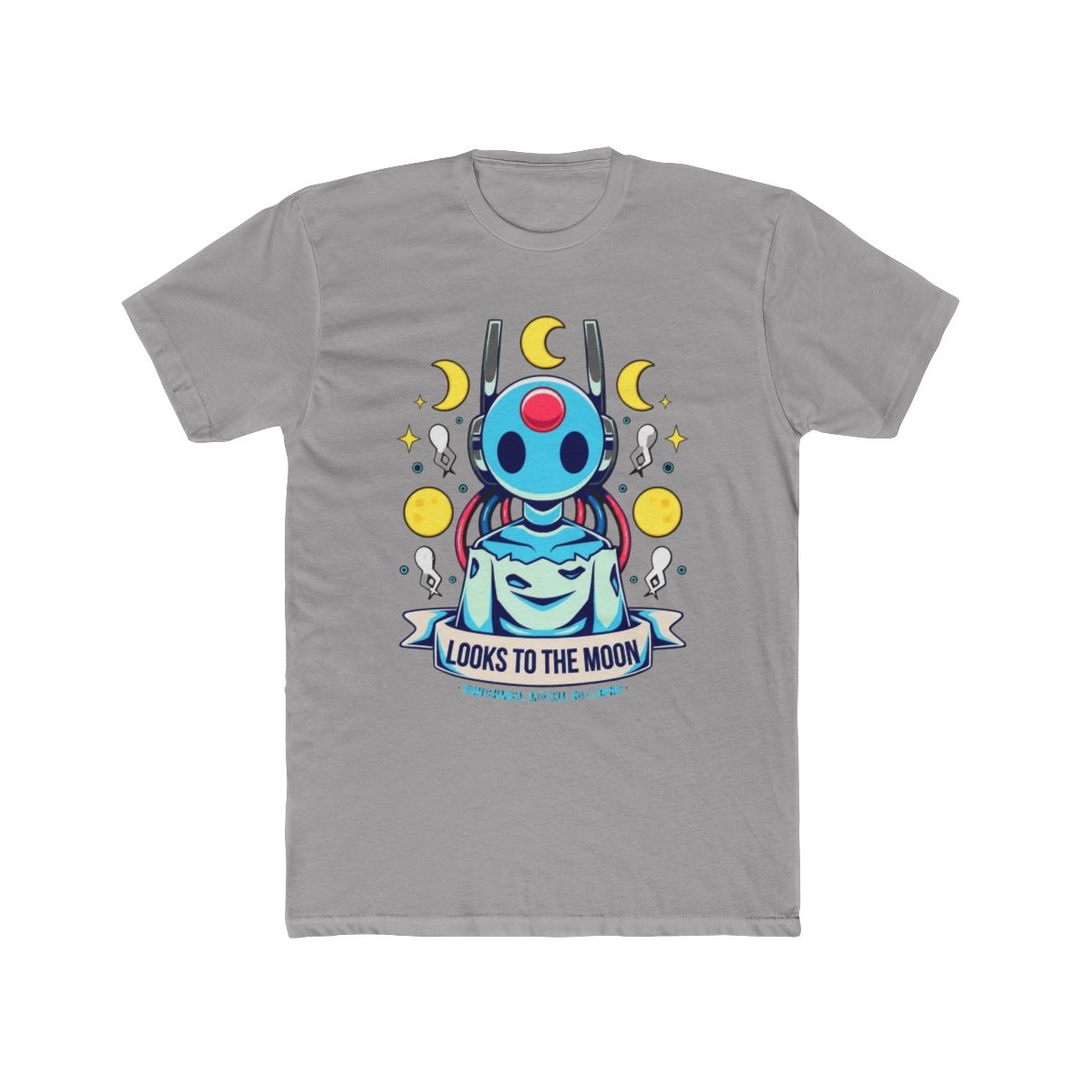 Looks to the Moon T Shirt - Rain World - Rainworld - Slugcat - Indie Game Shirt - Video Game Shirt - Gamer Tee - Gaming - Video Game - alternate angle 2, merchandise