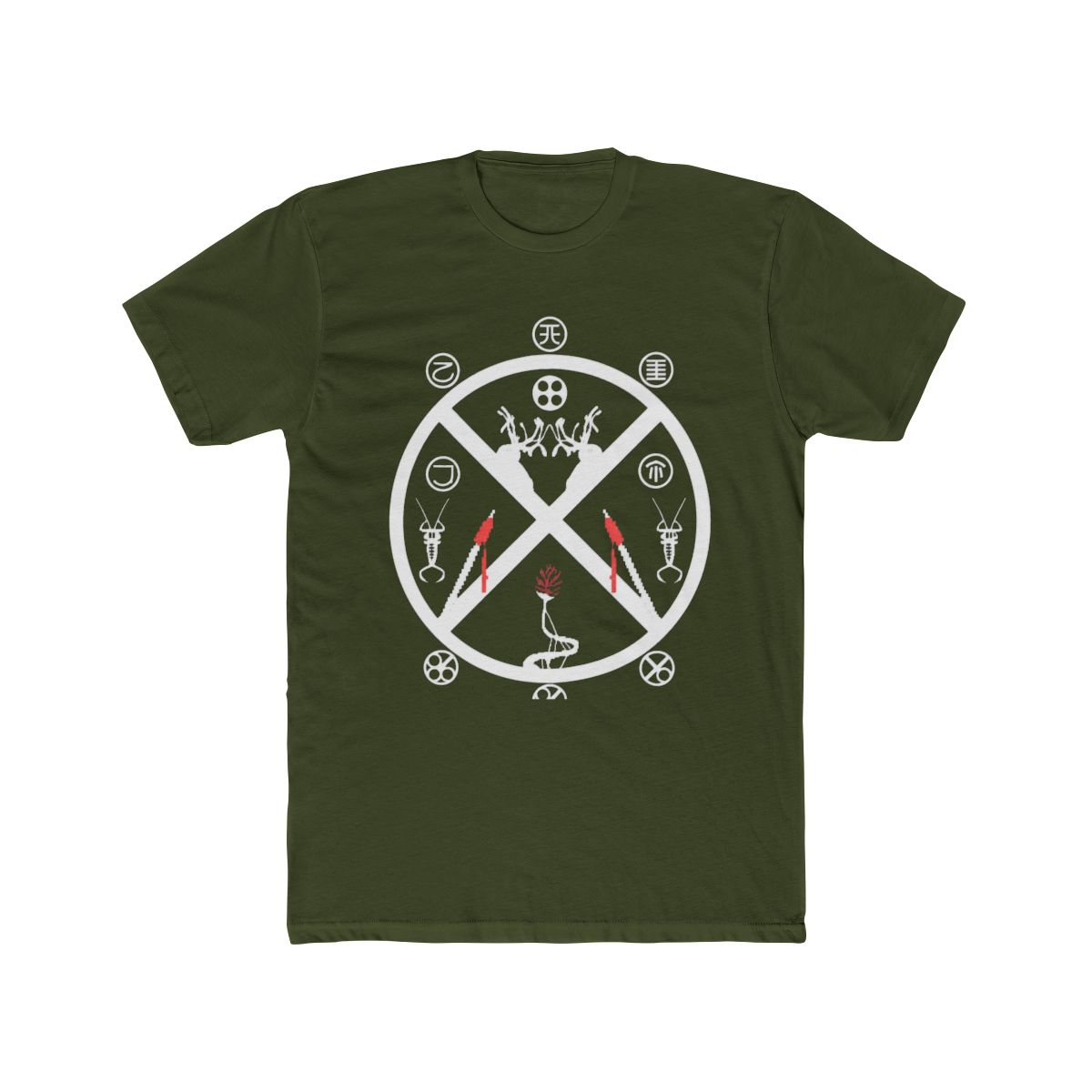 Rain World Tee, Ascension Graphic Design Shirt, Gamer Gift, Karma Symbols Tee, Video Game Shirt, Rain World Fan Apparel - alternate angle 4, merchandise