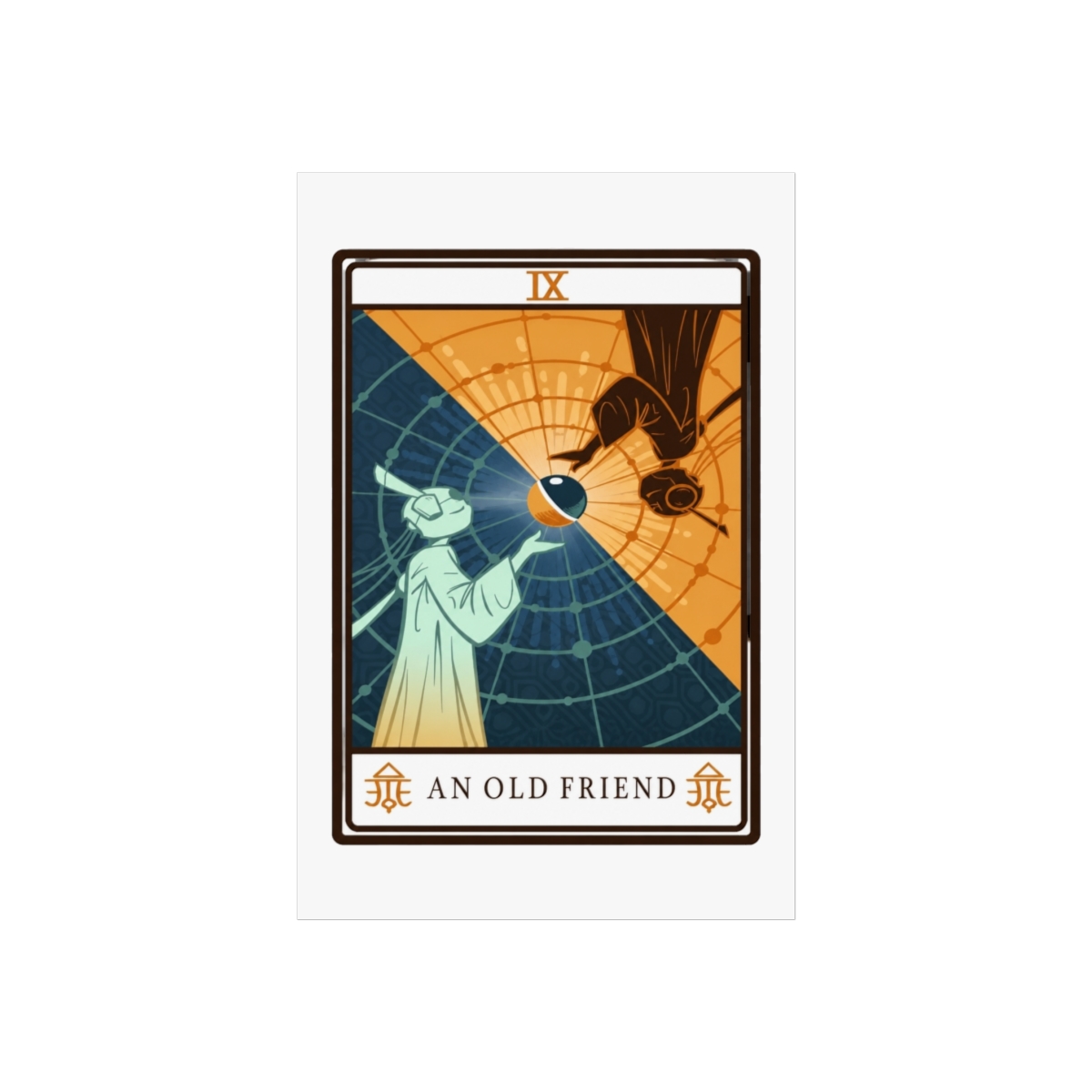 Monk Rain World Serene Journey Wall Art - Official posters merchandise