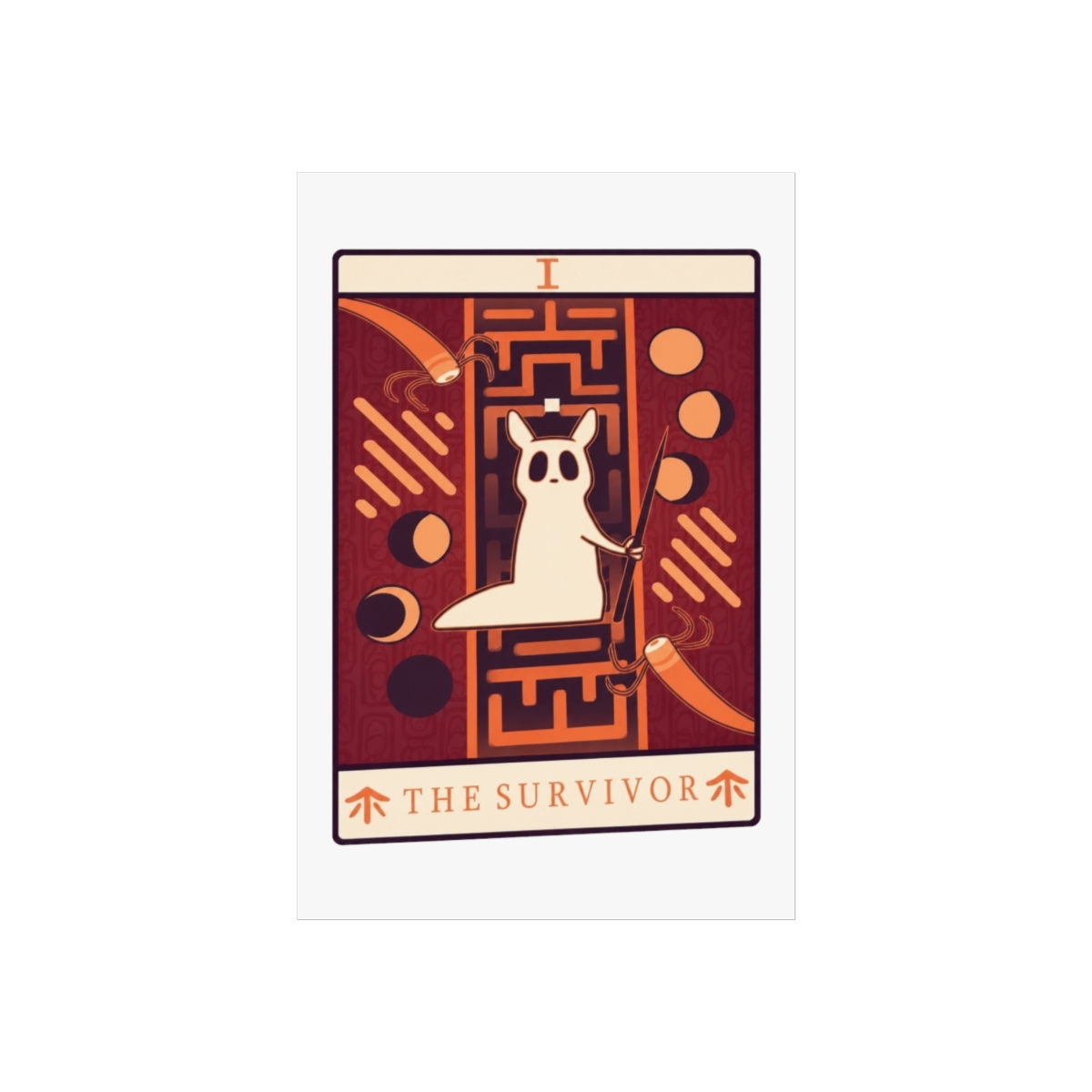 Survivor Rain World Minimalist Wall Art - Official posters merchandise