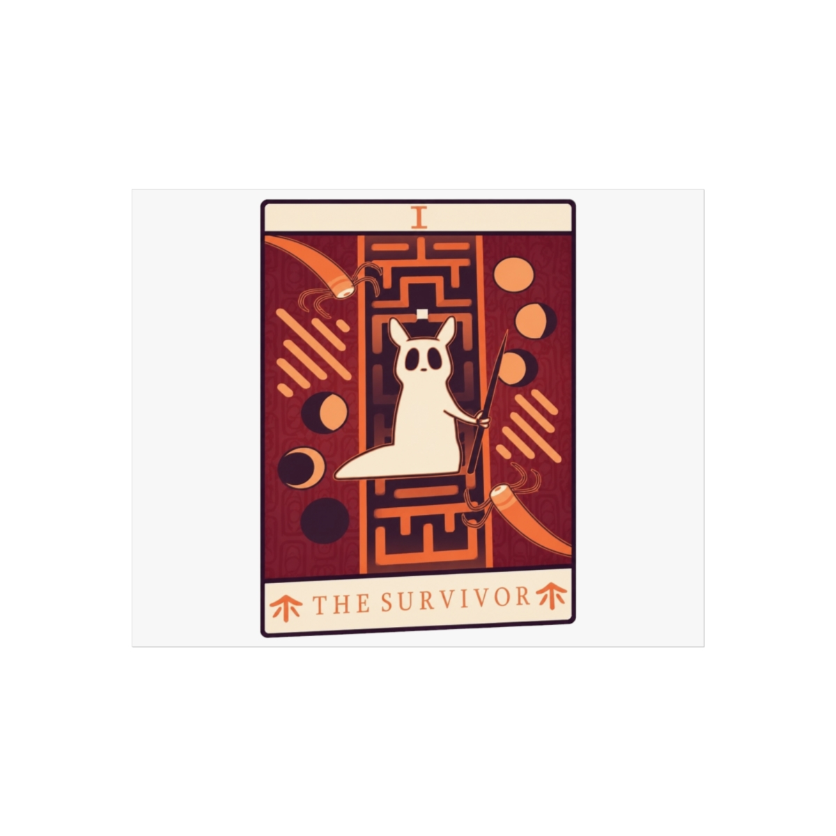 Survivor Rain World Minimalist Wall Art - Official Posters & Wall Art merchandise