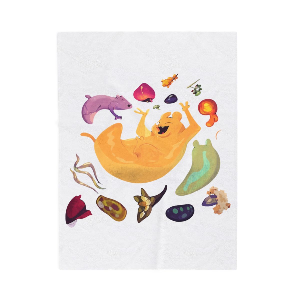 The Gourmand Rain World Throw Blanket - Official Creator merchandise