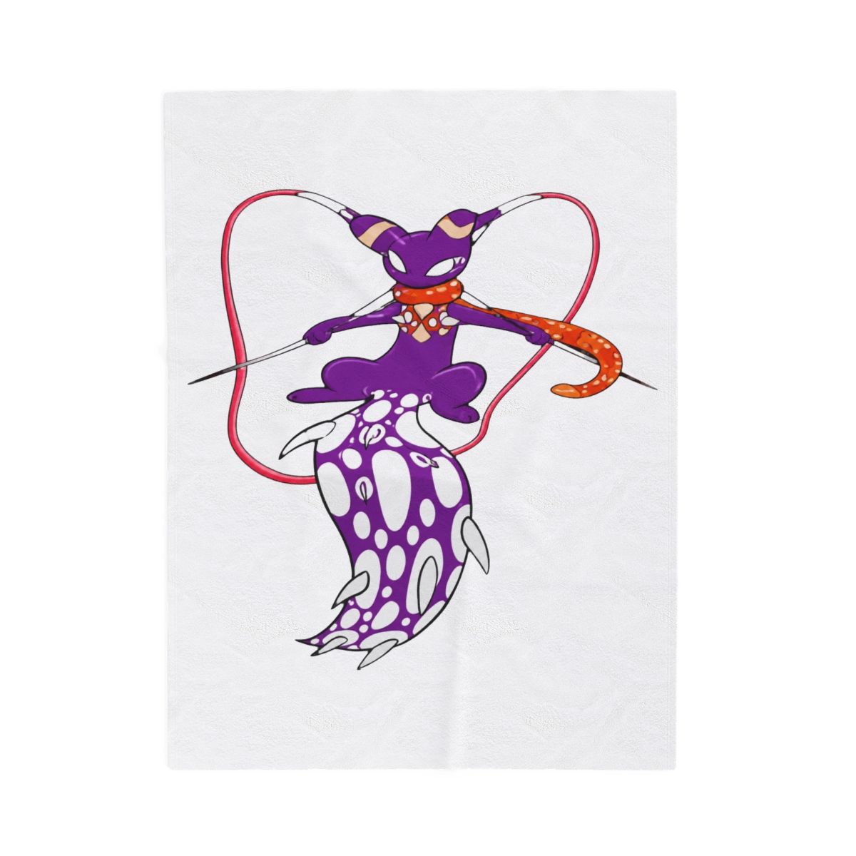 Spearmaster Rain World Throw Blanket - Official Creator merchandise