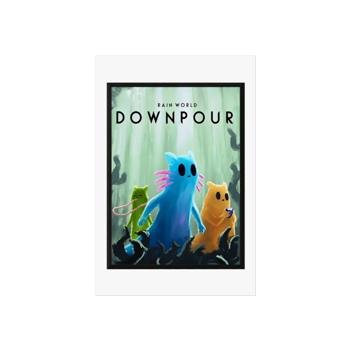 Rain World Video Game Colorfull Wall Art - Official posters merchandise